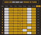 Giáo án chạy 21km ( Half Marathon ) 1h45 phút trong 10 tuần